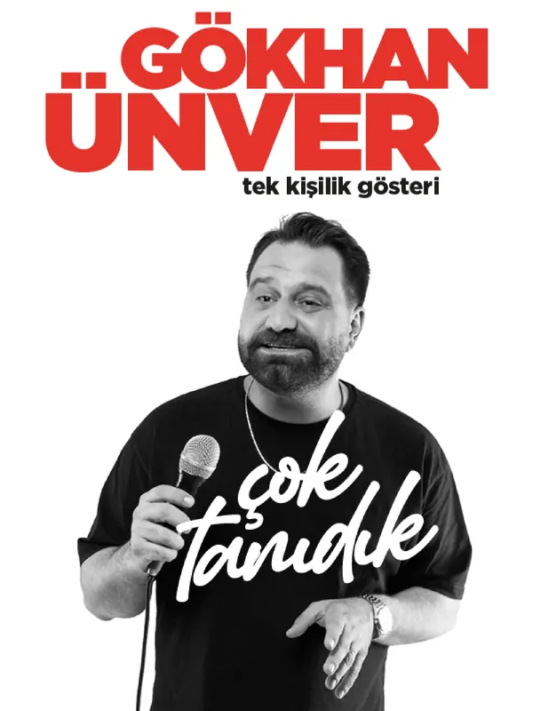 Gökhan Ünver Stand Up etkinlik afişi, Bursa