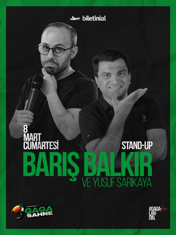 Barış Balkır ve Yusuf Sarıkaya Stand Up
