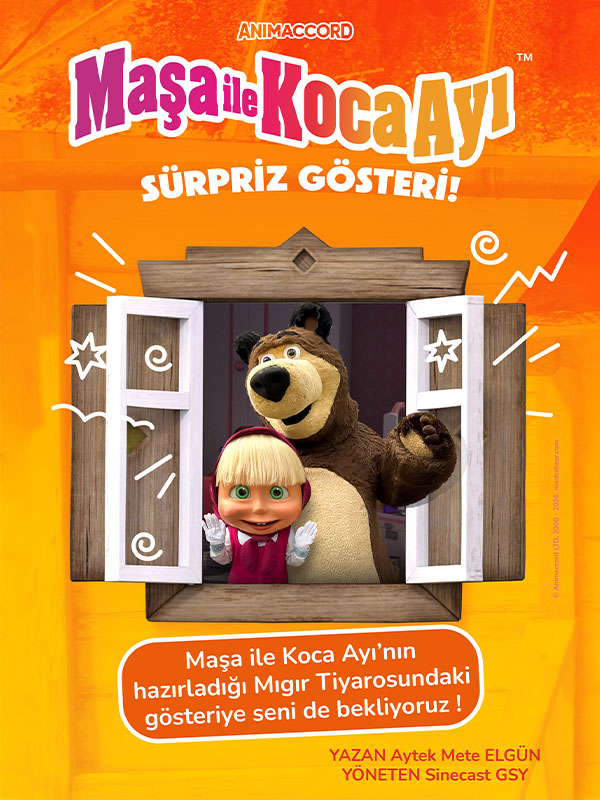 Maşa ile Koca Ayı Sürpriz Gösteri